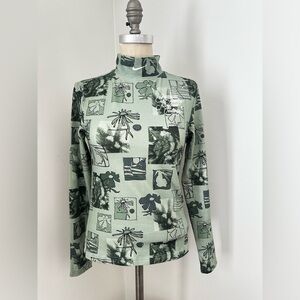 Nike Essentials Mock Neck Long Sleeve Women’s Size S